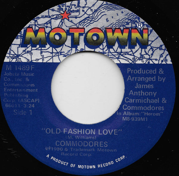Commodores : Old-Fashion Love (7")