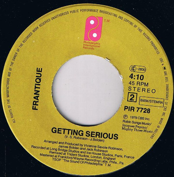 Frantique : Strut Your Funky Stuff (7", Single)