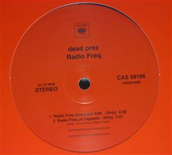 dead prez - Radio Freq (12")