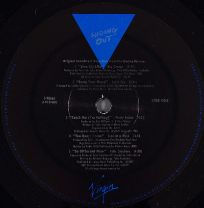 Various : Hiding Out - Original Motion Picture Soundtrack (LP, Comp)
