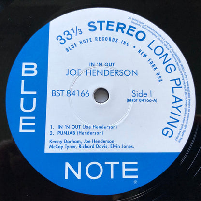 Joe Henderson - In 'N Out (LP, Album, RE, 180)