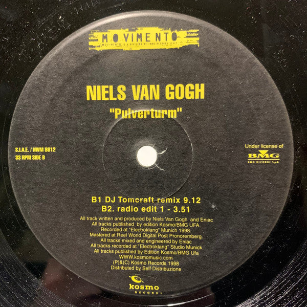 Niels Van Gogh - Pulverturm (12")