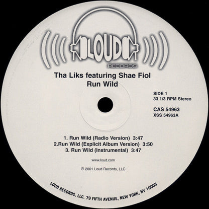 Tha Alkaholiks : Run Wild / Anotha Round (12", Promo)