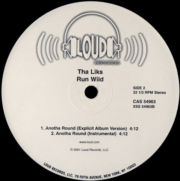 Tha Alkaholiks : Run Wild / Anotha Round (12", Promo)