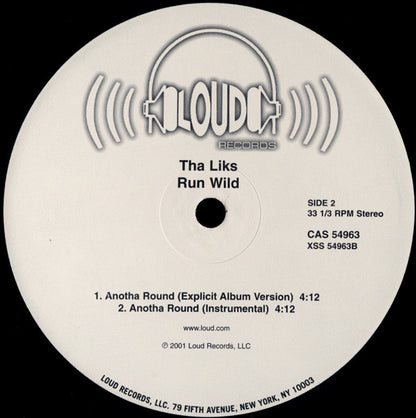 Tha Alkaholiks : Run Wild / Anotha Round (12", Promo)