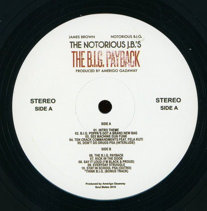 Amerigo Gazaway - The Notorious J.B.'s: The B.I.G. Payback (LP, Album, Unofficial)