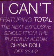 Foxy Brown - I Can't (12", Single, Promo)