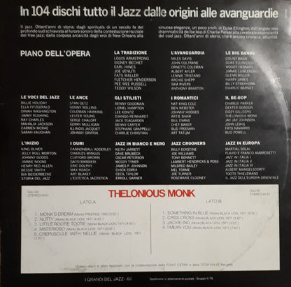 Thelonious Monk - Thelonious Monk (LP, Comp, RE)