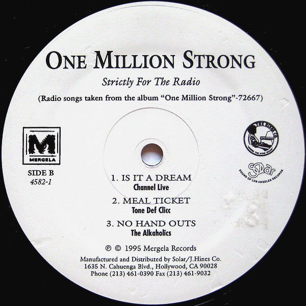 Various : One Million Strong (Strictly For The Radio) (12")