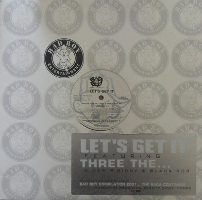 Three The...G.Dep*, P. Diddy & Black Rob - Let's Get It (12", Promo)