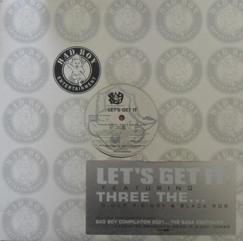Three The...G.Dep*, P. Diddy & Black Rob - Let's Get It (12", Promo)