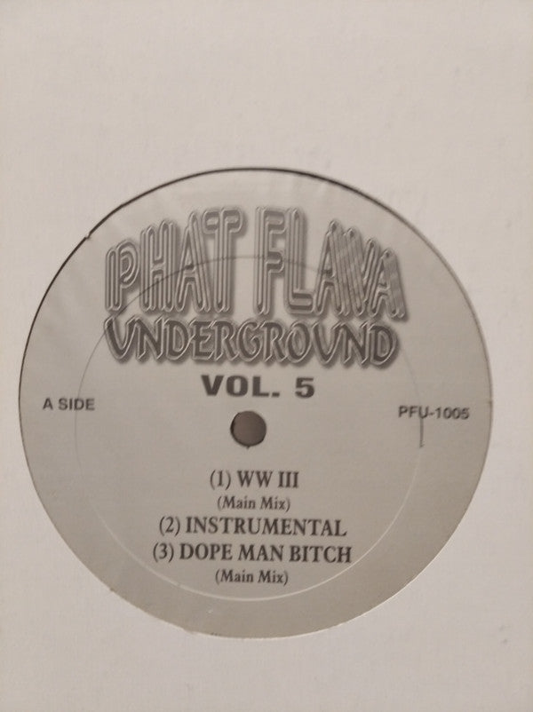 Various - Phat Flava Underground Vol.5 (12", W/Lbl)