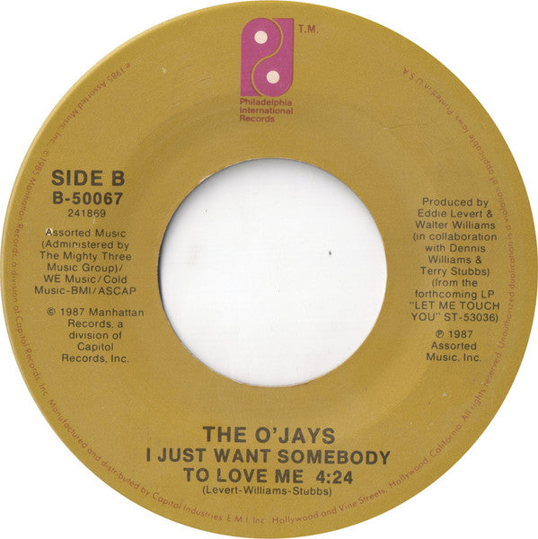 The O'Jays : Don't Take Your Love Away (7", Single)