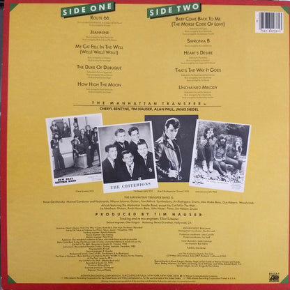 The Manhattan Transfer : Bop Doo-Wopp (LP, Album, SP)