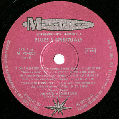 Josh White / The Ronnie Sisters : Blues & Spirituals (LP, Comp)
