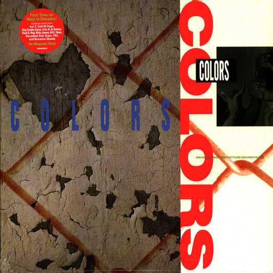 Various : Colors (Original Motion Picture Soundtrack) (LP, Album, Comp, RE, Sil)