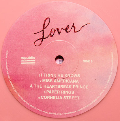 Taylor Swift - Lover (LP, Pin + LP, Blu + Album)