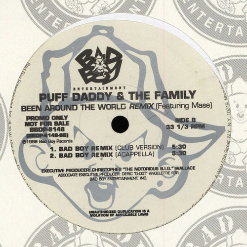 Puff Daddy & The Family - Been Around The World (Remix) (12", Promo)