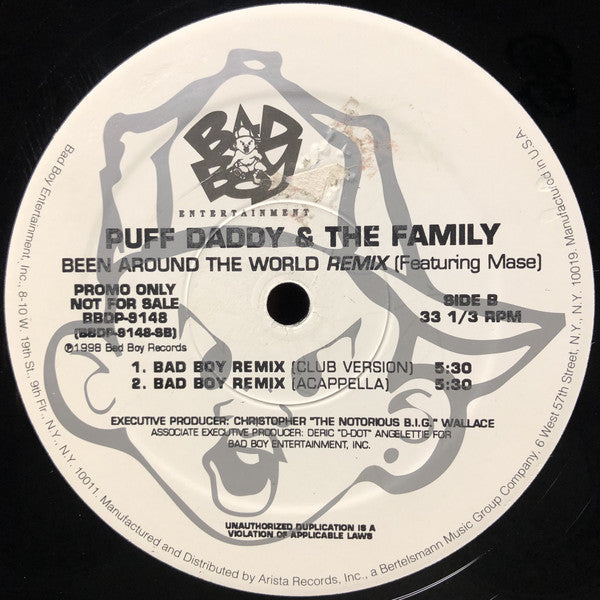 Puff Daddy & The Family - Been Around The World (Remix) (12", Promo)