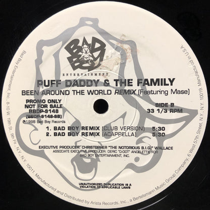 Puff Daddy & The Family - Been Around The World (Remix) (12", Promo)