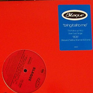 Blaque  - Bring It All To Me (12", Promo)