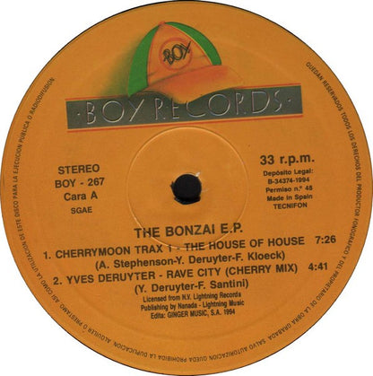 Various - The Bonzai E.P. (12", EP)