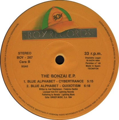 Various - The Bonzai E.P. (12", EP)