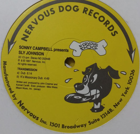 Sonny Campbell Presents Sly Johnson : Transmission (12")