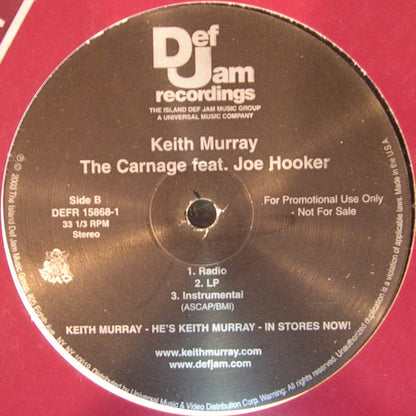 Keith Murray : Candi Bar (12", Promo)