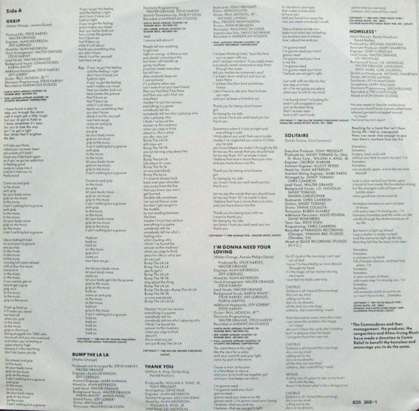 Commodores : Rock Solid (LP, Album)