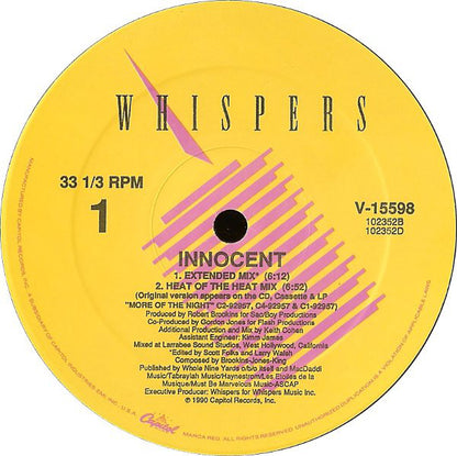 Whispers* - Innocent (12", Single)