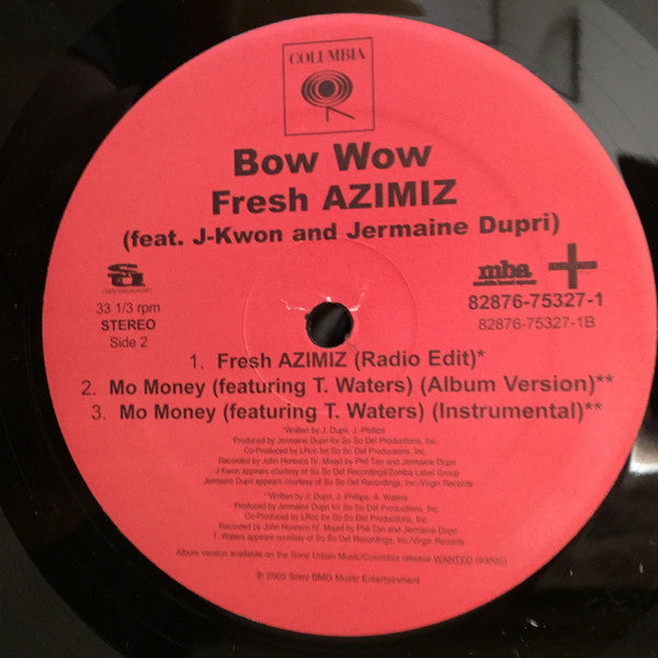 Bow Wow - Fresh Azimiz (12")