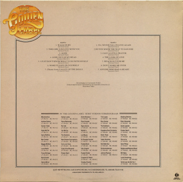 Dionne Warwick - Walk On By (LP, Comp)