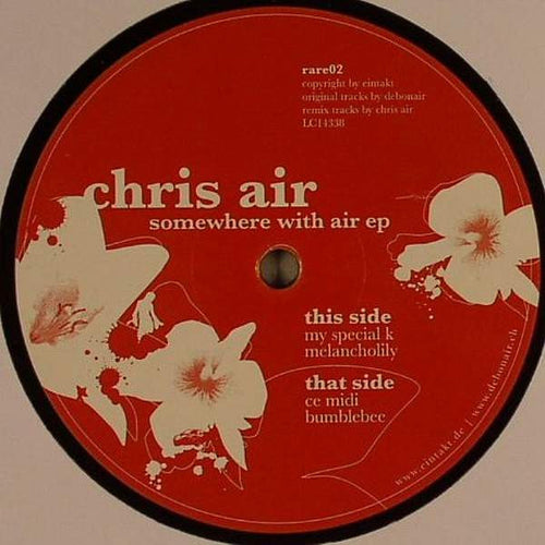 Chris Air - Somewhere With Air EP (12", EP, Ltd)