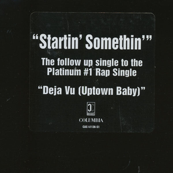 Lord Tariq & Peter Gunz : Startin' Somethin' (12", Promo)