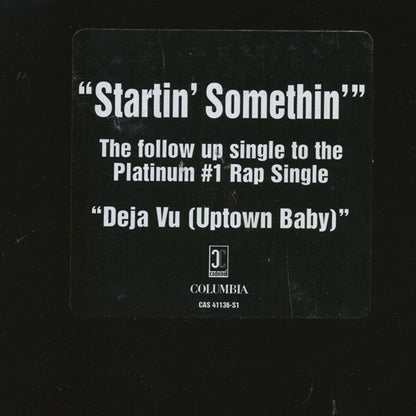 Lord Tariq & Peter Gunz : Startin' Somethin' (12", Promo)