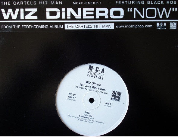 Wiz Dinero : Now (12", Single, Promo)