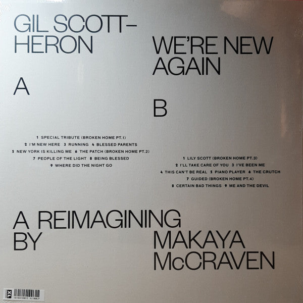 Gil Scott-Heron, Makaya McCraven - We're New Again (A Reimagining By Makaya McCraven) (LP, Album)