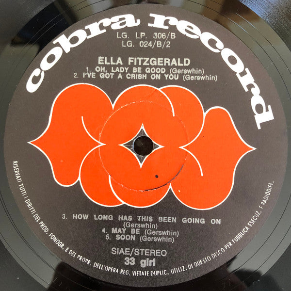 Ella Fitzgerald : Ella Fitzgerald (LP, Album, M/Print)