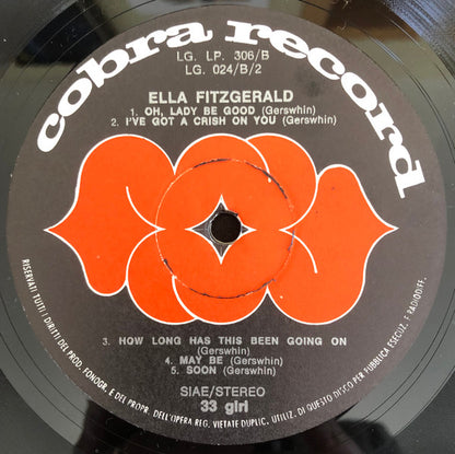 Ella Fitzgerald : Ella Fitzgerald (LP, Album, M/Print)