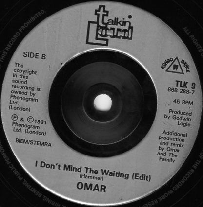 Omar : There's Nothing Like This (7", Single, Sil)