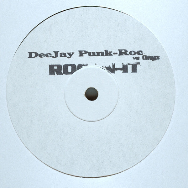 Deejay Punk-Roc vs. Onyx : ROC-IN-IT (12", S/Sided, W/Lbl, Sta)