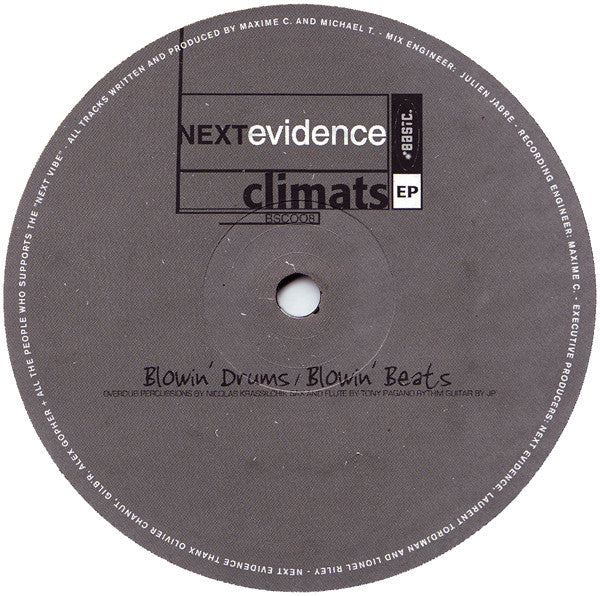 Next Evidence - Climats EP (12", EP)