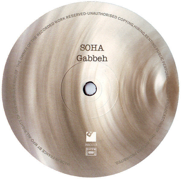 Soha : Gabbeh (12")