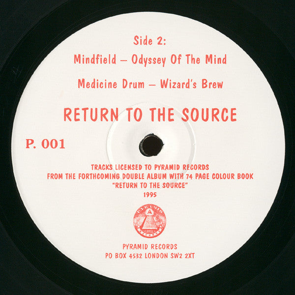 Various - Return To The Source - 4 Track EP (12", EP, Comp)
