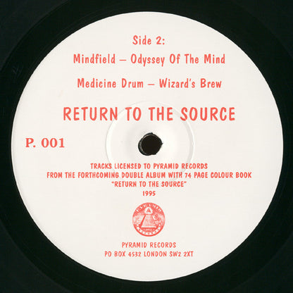 Various - Return To The Source - 4 Track EP (12", EP, Comp)