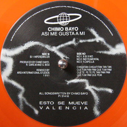 Chimo Bayo : Asi Me Gusta A Mi (12", Ltd, Ora)