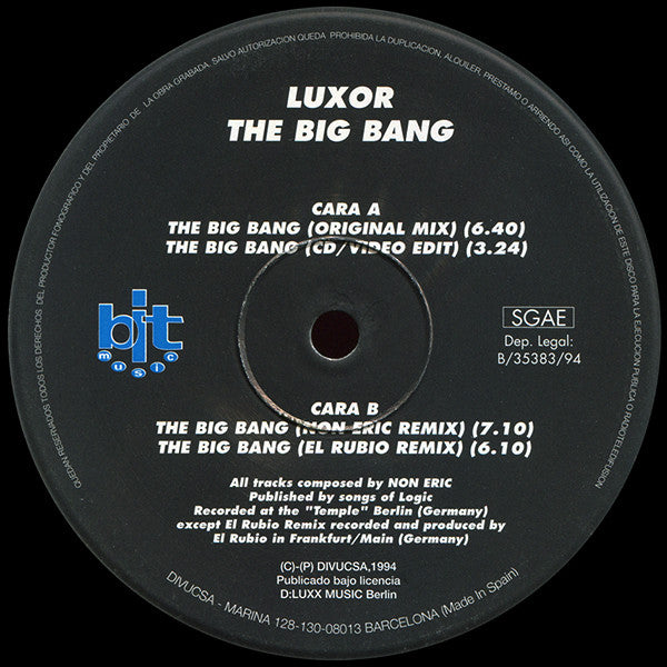 Luxor - The Big Bang (12")
