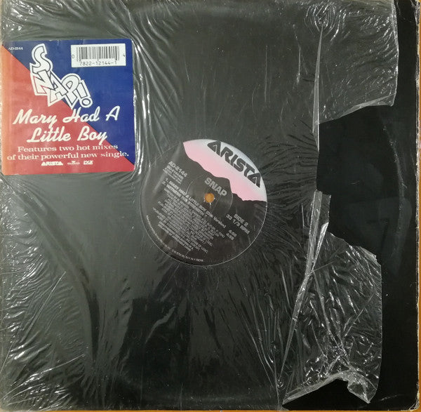Snap! : Mary Had A Little Boy (12")