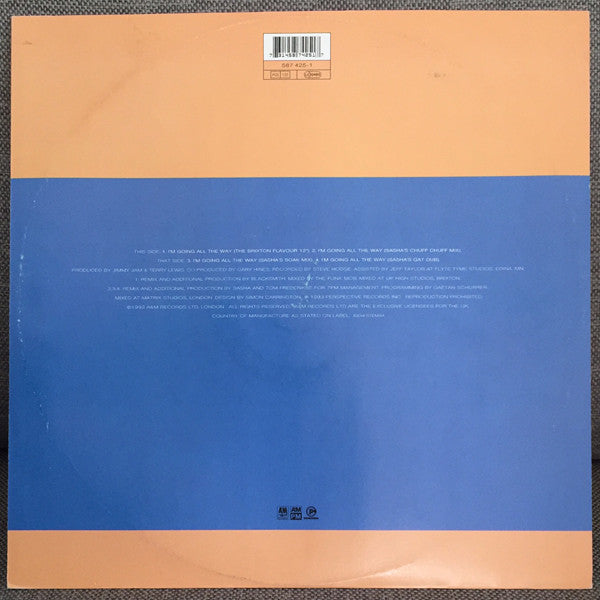 Sounds Of Blackness : I'm Going All The Way (12")